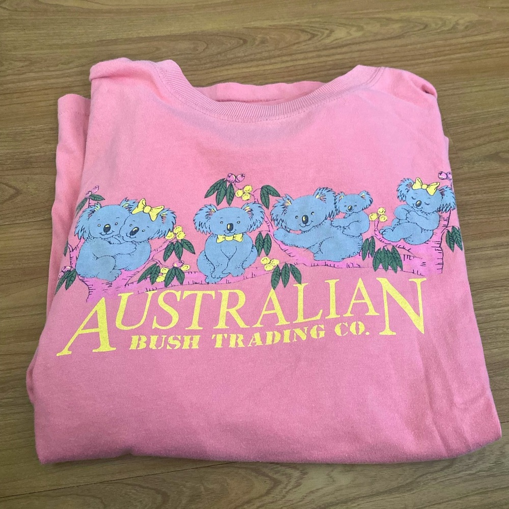 Pink koala tee